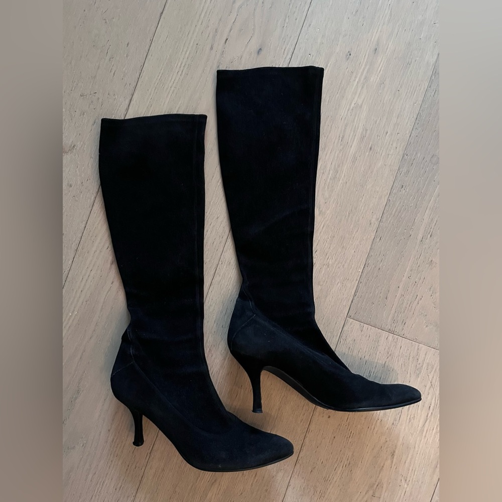 Stuart Weitzman Knee High Suede Boots